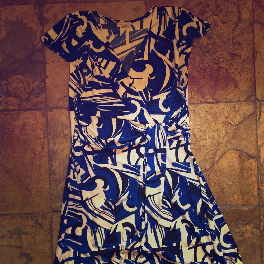 NWOT Moci Faux Wrap Dress